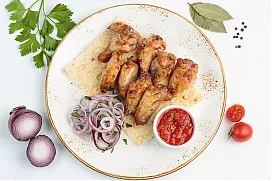 Шашлык из крылышек.